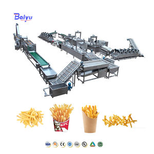 Línea automática de producción de patatas fritas congeladas de 300kg, 500kg, 1000kg, nueva máquina para hacer patatas fritas de alta capacidad - Product Image 1