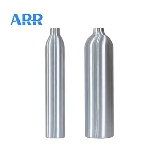 new refillable aluminum co2 bottle co2 gas cylinder 60L soda co2 gas cylinder with pin valve for soda maker machine