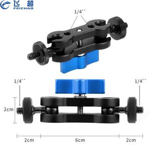 Feichao <b>Camera</b> Mount 1/4 Inch Knob Lock Aluminum Alloy Tripod Accessory For <b>Digital</b> <b>Camera</b> - Product Image 1