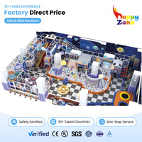 Solution de terrain de jeu intérieur à thème grand espace certifiée sécurité, machine de jeu scientifique, équipement de jeu pour enfants pour centre de jeux