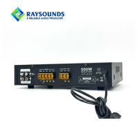 Mini amplificateur de puissance PA 35W 100V 70V 4-16 Ohm avec USB SD MP3 Bluetooth pour système de sonorisation de mosquée, d'école ou commercial