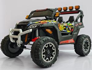 Auto Eléctrico para Niños con Motor Silencioso, Control Remoto 4x4, 4 Ruedas, Auto Eléctrico para Niños de 3 a 8 Años - Product Image 1