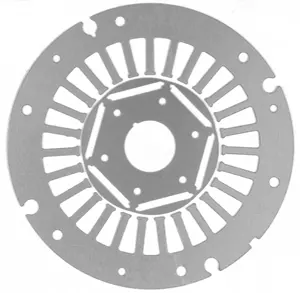 Fabricante Motor sin escobillas Estator DC Chip Núcleos laminados fijos Accesorios Motor Core Lamination