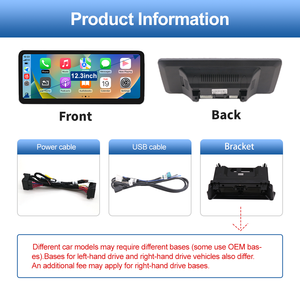 Autoabc NUEVA Pantalla Multimedia Ultrafina con Linux para <span class=keywords><strong>Mercedes</strong></span> <span class=keywords><strong>Benz</strong></span> NTG4.5/5.0, CarPlay Inalámbrico, Android Auto, Navegación, Airplay - Product Image 6