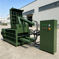 Presse à balles hydraulique horizontale pour métaux ferreux, télécommandée, haute sécurité, pour le compactage du cuivre, de l'aluminium et du fer