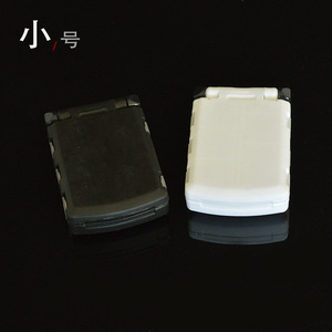 Boîte de rangement pour accessoires de pêche, portable, grande taille, couleur noir et blanc, pêche en mer, pêche sur les rochers, utilisation universelle - Product Image 3