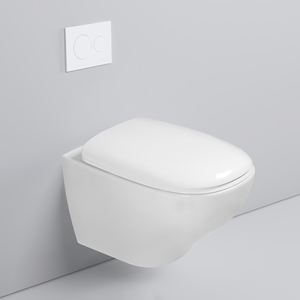 Nouveauté Articles sanitaires Toilette suspendue bon marché Toilette de salle de bains Toilette Tornado P Piège à cuvette suspendue au mur pour hôtel - Product Image 1