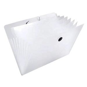 Wholesale Eco-Friendly Large Capacity Office PP Expanding File Storage Bag Customized <strong>Size</strong> Multi-Pockets A4 Presentation <strong>Folder</strong> - Product Image 5