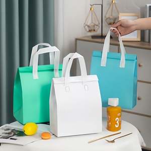 กระเป๋าเก็บความเย็นสำหรับส่งอาหาร  กระเป๋าเก็บอุณหภูมิสำหรับจัดเลี้ยง  กระเป๋าเก็บความเย็นแบบมีโลโก้สั่งทำได้  กระเป๋าเก็บอาหารหลากสี - Product Image 1