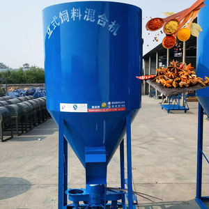 Máquina Mezcladora y Trituradora Vertical de Alimentos con Gran Capacidad, Equipo Duradero para Moler y Mezclar Alimentos para Animales - Product Image 5