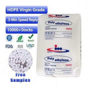 HDPE High Density Polyethylene Granules Film Grade High Flow Transparent White <b>Masterbatch</b> Resin Wholesale - Product Image 1