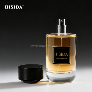 ขวดน้ำหอมทรงกลมใสหรูหราพรีเมียม ขนาด 100 มล. ขวดแก้วเปล่าแบบ Crimp พร้อมกล่องบรรจุภัณฑ์ - Product Image 2