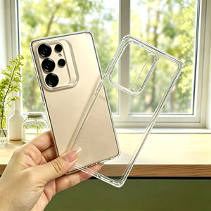 Funda Protectora Transparente de TPU de 2.0mm, Resistente a Impactos y Agua, para <span class=keywords><strong>Samsung</strong></span> Galaxy S22 Ultra/S24 Ultra FE/S26/S23 Ultra/A25 - Product Image 1