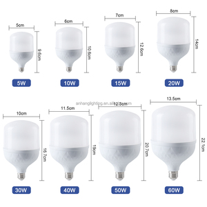 Trung Quốc dẫn bóng đèn ánh sáng bán buôn E27 B22 dẫn ánh sáng 5W 10W 15W 20W 30W <span class=keywords><strong>40W</strong></span> 50W 60W dẫn bóng đèn nguyên liệu dẫn bóng đèn cho Nhà - Product Image 2