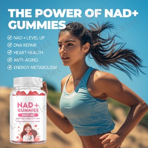 จูลอง 1000 มก. วิตามินเสริม NAD+ แบบกัมมี่  วิตามินบี3 ไนอาซินาไมด์ ปราศจากน้ำตาล ออร์แกนิค ช่วยเพิ่มพลังงานและฟื้นฟู NAD - Product Image 5