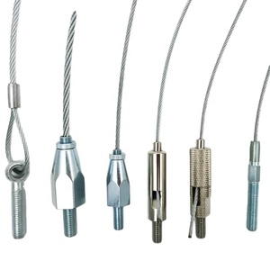 Système de support de montage à tige filetée avec kit de <span class=keywords><strong>suspension</strong></span> à câble personnalisable et serrure de câble, prix usine - Product Image 1