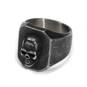 Anelli da Uomo di Alta Qualità in Acciaio Inossidabile 316L Stile Punk Multistile con Testa di Animale e Teschio Punisher, <span class=keywords><strong>Gioielli</strong></span> e Anelli <span class=keywords><strong>Vichinghi</strong></span> di Moda - Product Image 3