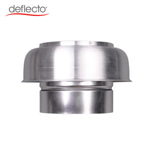 Cubierta de <span class=keywords><strong>chimenea</strong></span> redonda Cubierta de ventilación de techo de capó de escape redondo superior de metal de aluminio - Product Image 2