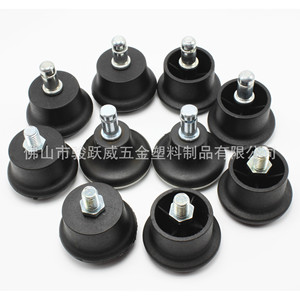 Anti Static Black Fixed Caster 50mm Diameter Furniture Caster For Office Chair <b>Computer</b> Chair <b>Accessories</b> - Product Image 5