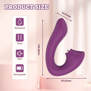Love Groothandel Clitoris G Spot Tong Likken Vibrator Vagina 2in1 Seksspeeltjes Vibrator Voor Vrouwen - Product Image 4