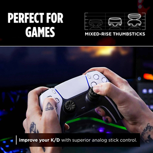 Fundas Protectoras de Silicona Antideslizantes <span class=keywords><strong>para</strong></span> Joystick de <span class=keywords><strong>Control</strong></span> de Juego <span class=keywords><strong>PS4</strong></span>/<span class=keywords><strong>PS5</strong></span>/XBOX Series X/S, Diseño Competitivo - Product Image 5