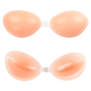 Sujetador Adhesivo de silicona a la moda Sexy desnudo cómodo sin espalda saludable Invisible transpirable sin tirantes sin costuras sujetador sin tirantes - Product Image 2