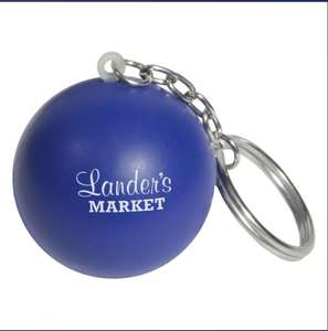 Individueller Marken-<span class=keywords><strong>Ball</strong></span> Schlüsselanhänger Pu-Stressball/Stressabweismittel/Stress-Spielzeug - Product Image 3