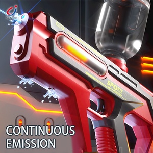 Chengji pistol semprotan luar ruangan mainan anak-anak 2 in 1 baterai deformasi dioperasikan cahaya pistol air listrik murah - Product Image 2