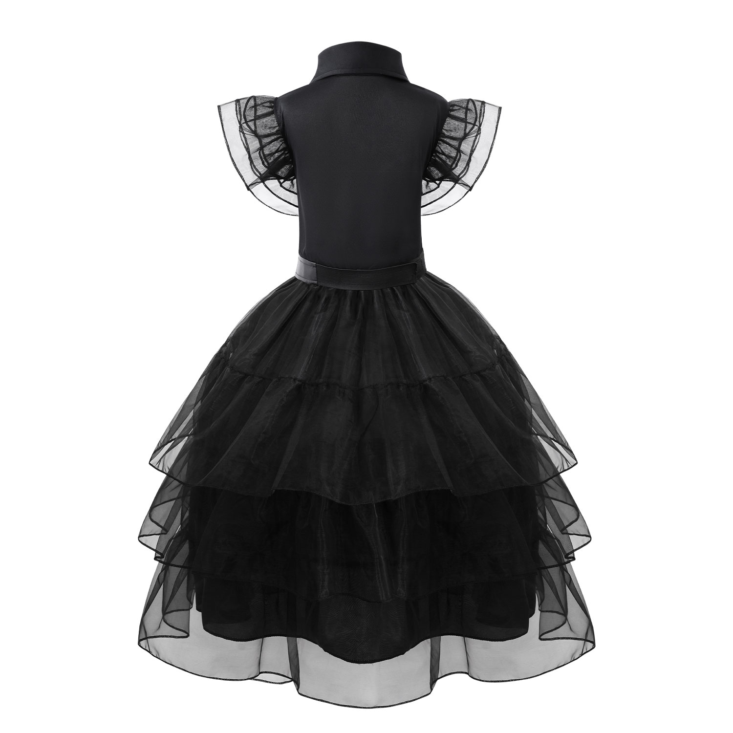 Halloween Cosplay Costumes for Kids - Dark Style Princess Dress