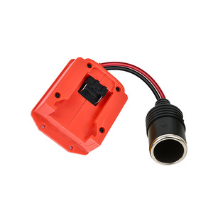 Makita pour DeWalt pour DeWalt Milwaukee MWQ Adaptateur secteur Prise allume-cigare pour modèles 14.4V 18V 20V 24V - Product Image 1