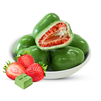 Fresas Congeladas al Vacío con Recubrimiento de Chocolate y Limón, Venta al Por Mayor, Soporte de Fábrica para Personalización OEM