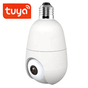 2K 4MP Tuya スマート電球カメラ WiFi ワイヤレス 360度ビュー モーションアラーム 電球型セキュリティカメラ カラフルナイトビジョン - Product Image 1