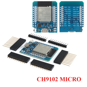 D1 MINI <span class=keywords><strong>ESP32</strong></span> WiFi + BLE ESP-32 CH9102 <span class=keywords><strong>CP2104</strong></span> Puce série Internet des objets Carte de développement Interface MICRO/TYPE-C - Product Image 3