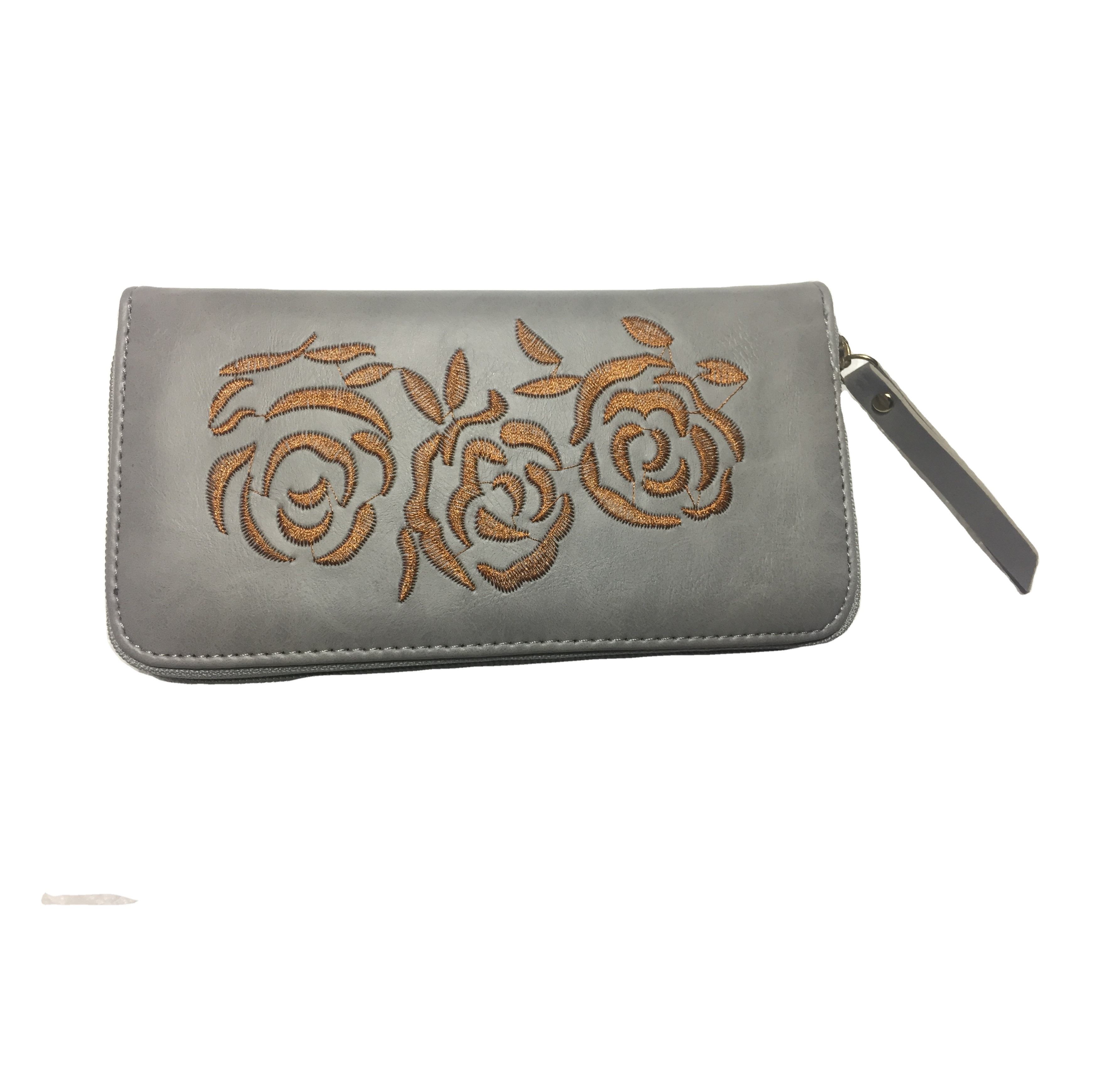 Hot Sale Women's Leather Wallet Embossed Money Credit Card Holder