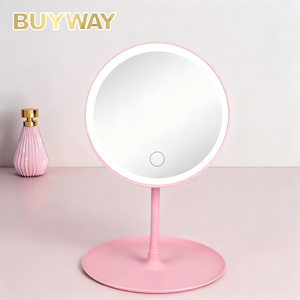 Nhựa <span class=keywords><strong>LED</strong></span> Gương trang điểm mới trang điểm mỹ phẩm thắp sáng <span class=keywords><strong>LED</strong></span> Beauty Gương <span class=keywords><strong>Led</strong></span> Gương trang điểm gương mỹ phẩm với Khay lưu trữ - Product Image 1