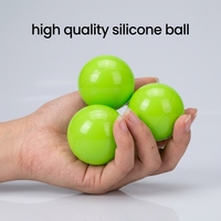 Vente directe d'usine, balle en silicone de 35 mm à rebond élevé (70%-80%)