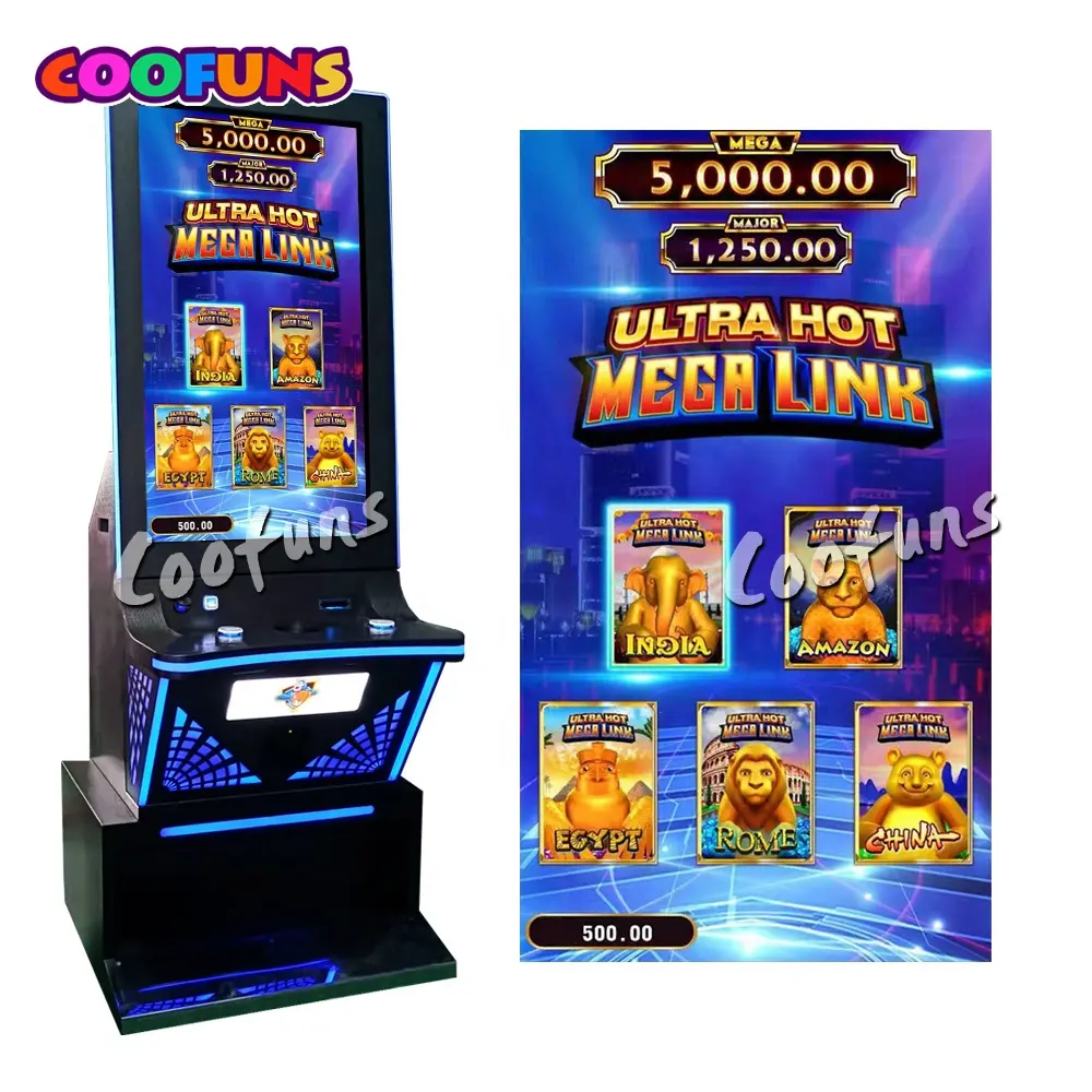 Hot Selling Slots Software 5 in 1 Ultra Hot Mega Link Videospiel automaten zum Verkauf