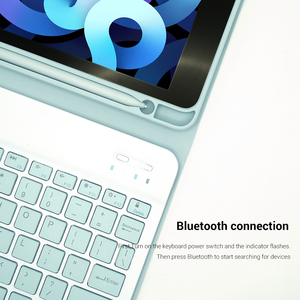 360 xoay đứng trường hợp đối với <span class=keywords><strong>Samsung</strong></span> Tab S9 FE / S10 FE 11 inch, với có thể tháo rời bàn phím từ - Product Image 4
