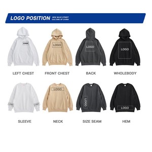 Abbigliamento Sportivo OEM, T-Shirt in Ciniglia con Ricamo Leopardato, Collo Alto Unisex in Cotone, Streetwear da Uomo, Maglia a Nido d'Ape a <span class=keywords><strong>Maniche</strong></span> <span class=keywords><strong>Corte</strong></span> Oversize 220 - Product Image 5