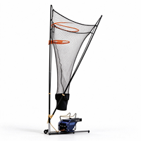 Machine de passe automatique portable GRIND pour le basketball, entraîneur de tir multi-points à 180 degrés, support en acier pour l'entraînement au basketball