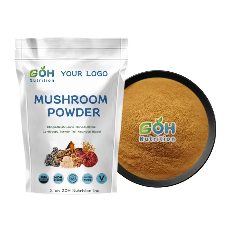 GOH Supplement High Quality OEM 10% Organic Oyster Mushroom Beta Glucan Extract