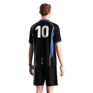 Camiseta de Fútbol Innovadora con Cuello Alto, Paneles de Malla Transpirable, Tejido de Secado Rápido y Ajuste Flexible para Partidos Intensos - Product Image 4