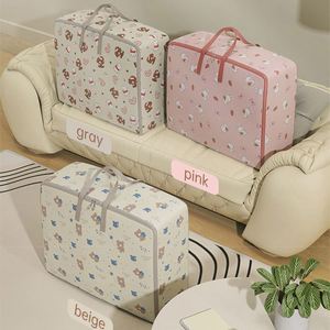 Sac de rangement pour vêtements et couettes de haute qualité en tissu Oxford, sac de voyage, grand sac de rangement et de déménagement, sac à bagages, vente en gros - Product Image 3