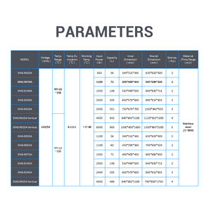 Horno de Secado por Ráfaga Eléctrica de Laboratorio con Pantalla Digital de 72L, Horno de Secado Electrotermal - Product Image 6