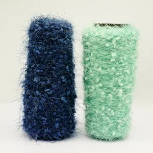Filati colorati da Ping-Pong in filato pompomgiocattolo per lavorare a maglia 100% filato di visone colorato in Nylon
