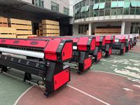 1.6/1.8/2.5/3.2m Imprimante éco-solvant grand format pour bannière flexible