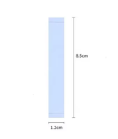 Autocollant invisible transparent double face antidérapant 1,2*8,5 CM pour accessoires de soutien-gorge