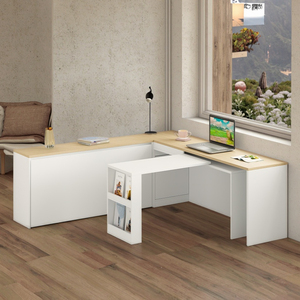 <span class=keywords><strong>Lit</strong></span> de bureau double <span class=keywords><strong>pliable</strong></span> moderne en métal crème avec panneau invisible pour appartement et chambre à coucher - Product Image 4