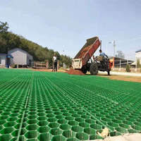 Grilles de pavage en plastique pour gazon, gravier, allées, système de pavage perméable pour le stationnement