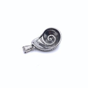 Pendentif escargot en acier inoxydable pour hommes, collier en forme d'animal, design coquillage 2160119 - Product Image 3